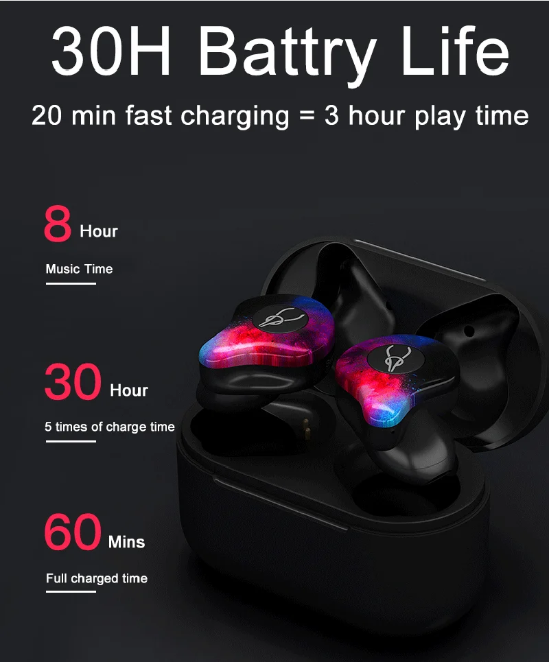 

Sabbat x12 pro Stereo Bluetooth Earphone Mini Portable Wireless Headset Handfree mic With Charging Box