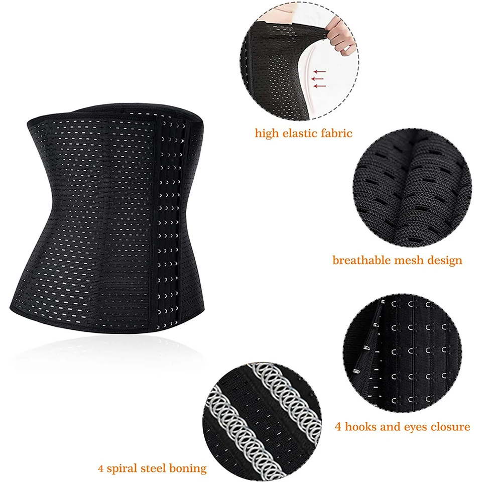 SCARBORO Entrenador De Cintura Para Mujer, Para Sauna, Grasa Del Vientre Corse Reductor De Cintura Para El Estomago Cinturon De Entrenamiento