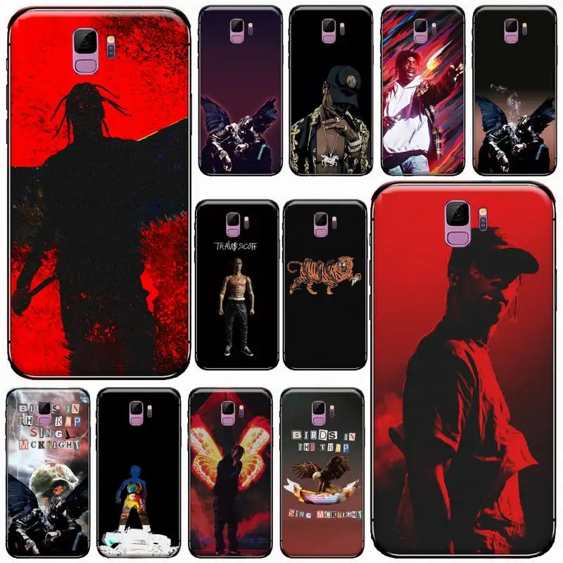

TRAVIS SCOTT American rapper Phone Case For Samsung Galaxy S5 S6 S7 S8 S9 S10 S10e S20 edge plus lite