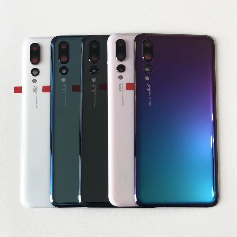 Axisinternational для huawei P20 Pro стекло задняя батарея чехол Корпус+ рамка для камеры стекло объектив+ adhension P20 Pro