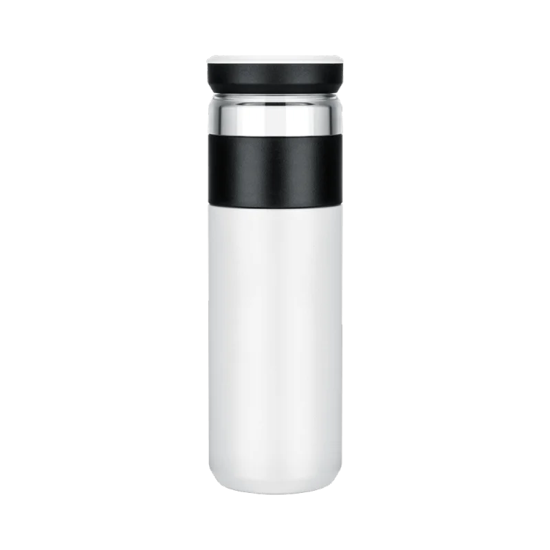 Xiaomi Fun Home термос чашка для чая чашка для воды портативная Вакуумная чашка для воды 520 мл емкость с пищевым материалом и разделительной бутылкой - Цвет: White