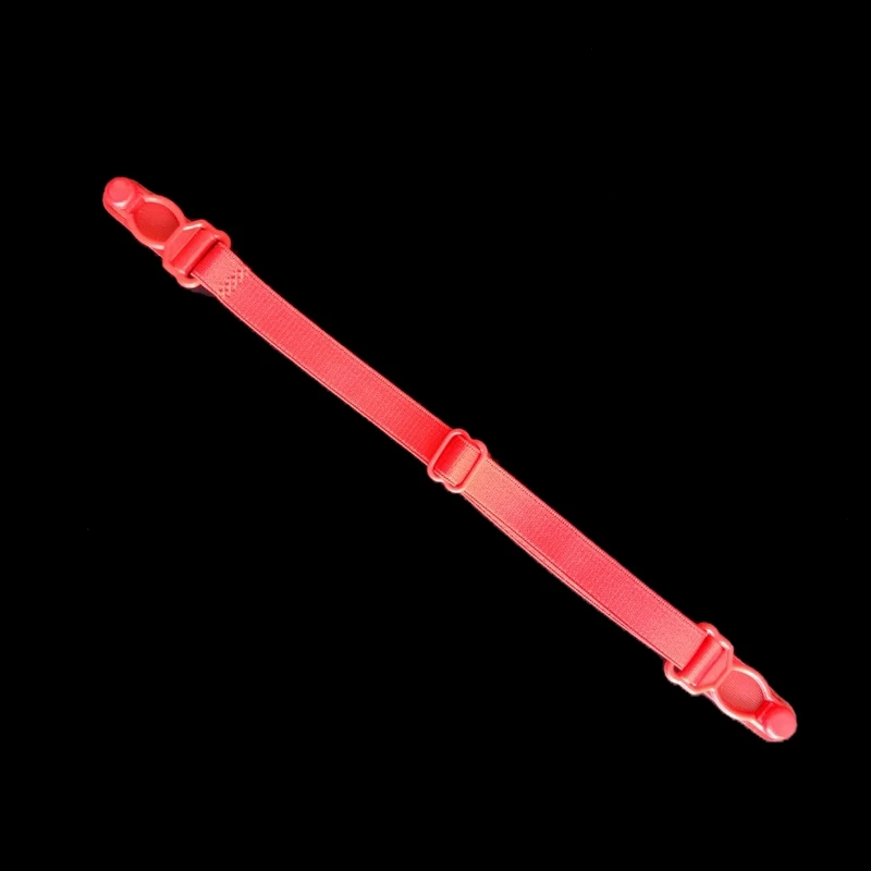 21-24cm Red Новинка, эластичный женский держатель для бюстгальтера, регулируемый ремень, пряжка, плечевые ремни, бюстгальтер для гонщика, на спине, не скользит, женские зажимы, держатель - Цвет: 21-24cm Red