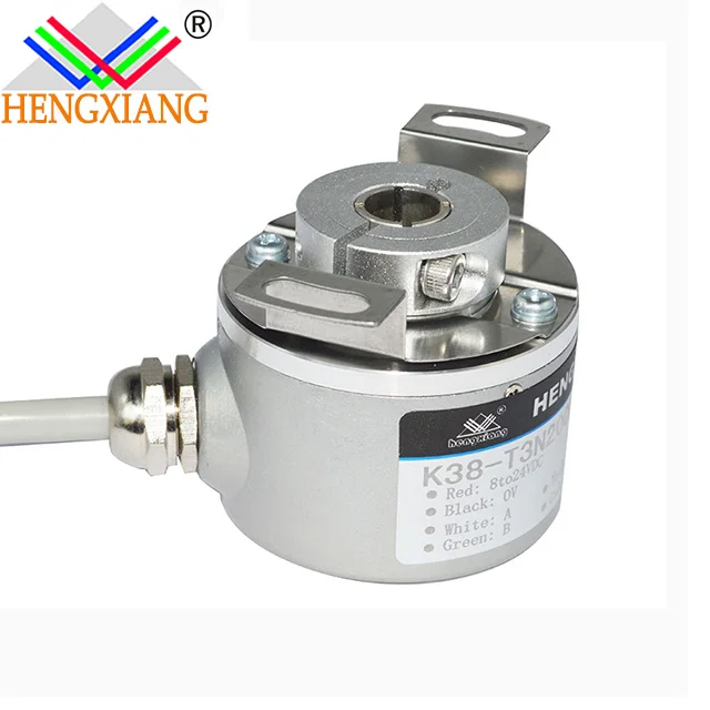 

Hengxiang hollow encoder K38 Through Hollow Shaft Sleeve Encoder Distance Measuring Sensor 755A-14-1024-R-HV