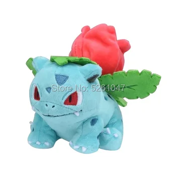 

Original Pocket Monster Ivysaur Plush Doll Stuffed Animals Toy Cute Figure 14cm Small Kid Gift