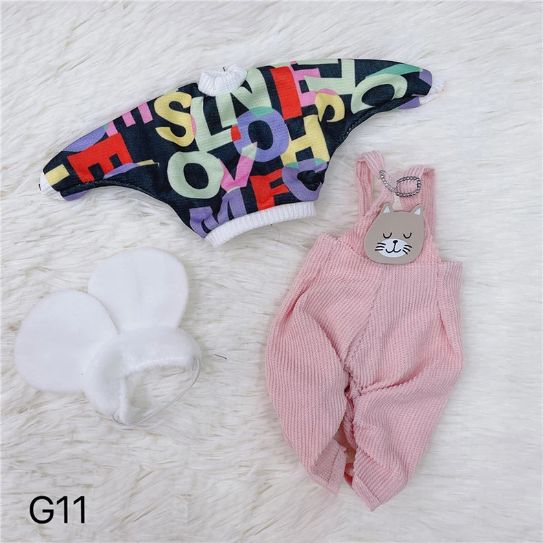 PUPPEN Kleidung 30 cm Dress Up SPIELZEUG Zubehör Mode Jacke Mantel Latzanzug Strumpfhosen Für 1/6 Bewegliche Gelenk Bjd Puppe mädchen Spielzeug – Detail 11