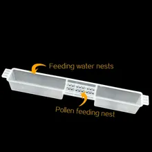 20 шт. Кормление кормушки пыльца кормовые пчелы с Пчелой Кормление отворотом Пчеловодство инструменты Садовые принадлежности