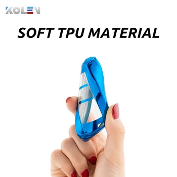 Di modo di Placcatura TPU Auto Caso Della Copertura Del Supporto Chiave A Distanza Fob Per Changan CS75 CS35 V7 CS15 Smart Key di Protezione Accessori portachiavi - Di modo di Placcatura TPU Auto Caso Della Copertura Del Supporto Chiave A Distanza Fob