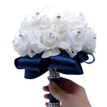

New Wedding Holding Bouquet Wedding Supplies Pe Bridesmaid Foam Simulation Flowers Artificial Floral Decoration Bride Flower