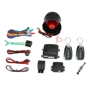 

Hot Car Vehicle Burglar Alarm Security System Protection Anti-theft System 2 Remote Car Accessories