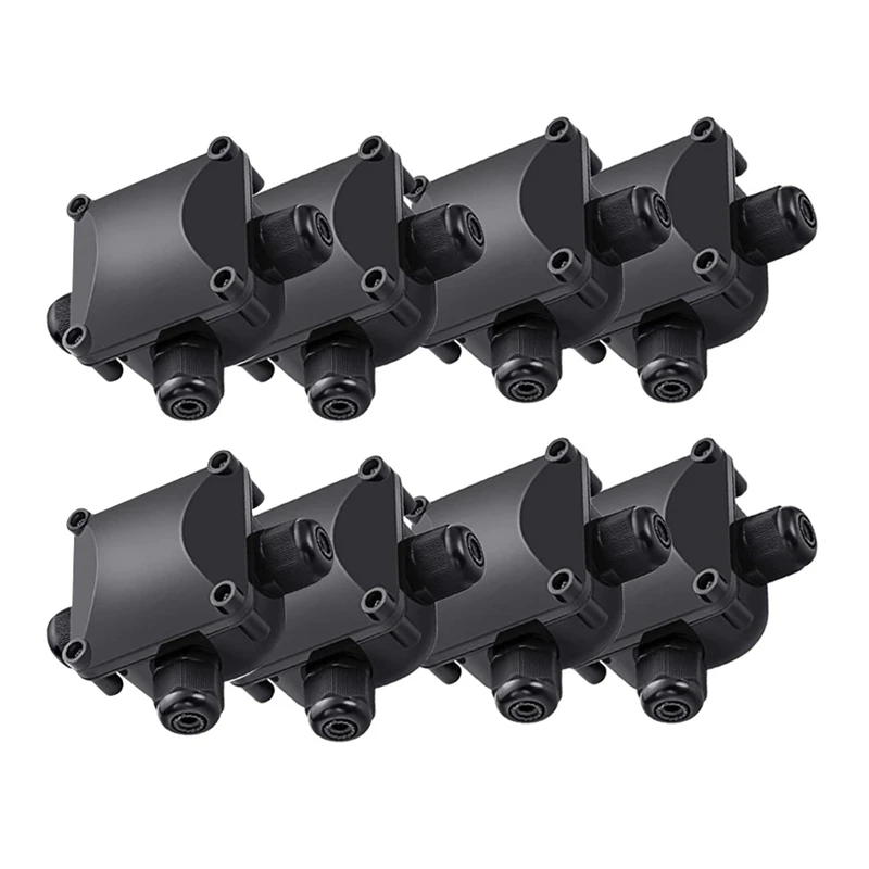 d'água ip68, 3 vias, cabo conector externo