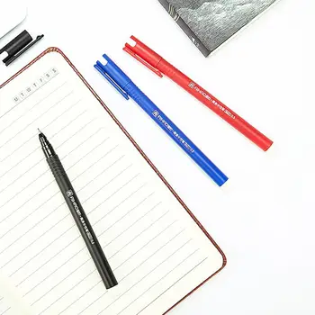 

3pcs 0.5mm Carbon Simple Gel PenStudent Writing Pen Tool Korean Neutral Pen Stationery Red Blue Writing Ink For Kids Black I3T1