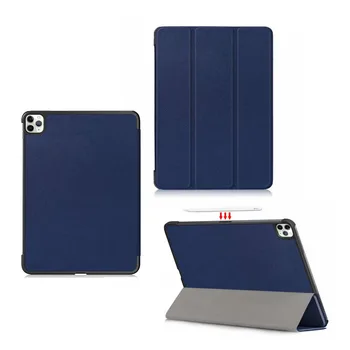 

20PCS/Lot Slim Luxury Folio PU Leather Case For iPad Pro 11 2020 Stand Flip Tablet Protectors Cover