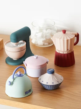 

Kitchen Timer Girly Heart Baking Timer Learning Timing Mechanical Timing No Battery Modeling Cute Kichen Tool