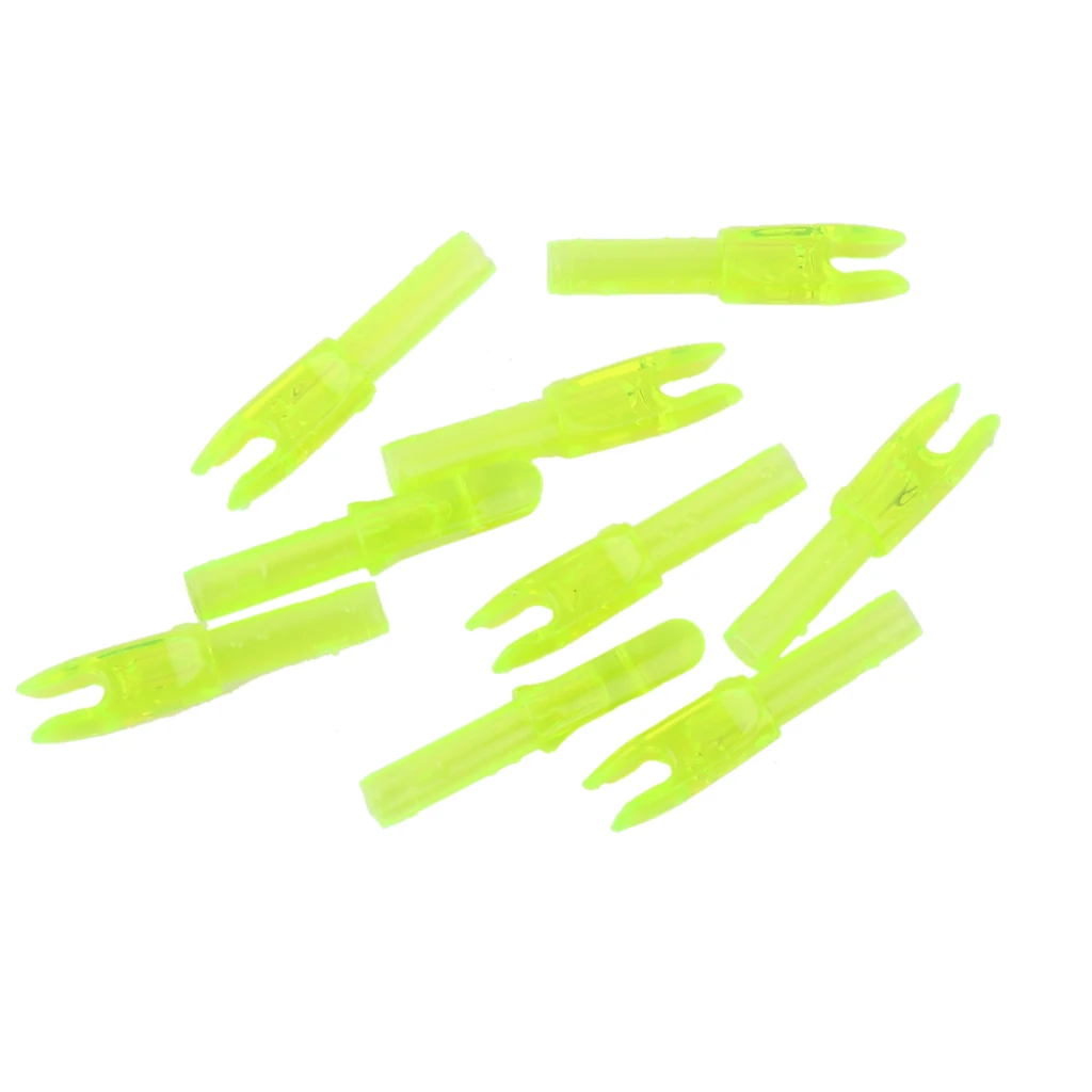 20pcs Arrow Nock Pin Needles Plastic Tail Set ID 4.2mm DIY Shaft Hunting Aluminum Fiberglass Carbon Arrow Shafts Accessories