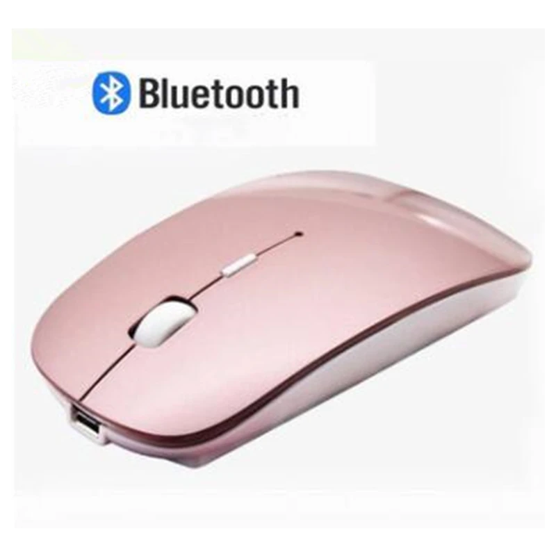 MIYOWALO Bluetooth 4,0 беспроводной двойной режим 2 в 1 перезаряжаемая мышь 1600 dpi супер-тонкая Портативная оптическая мышь для Mac