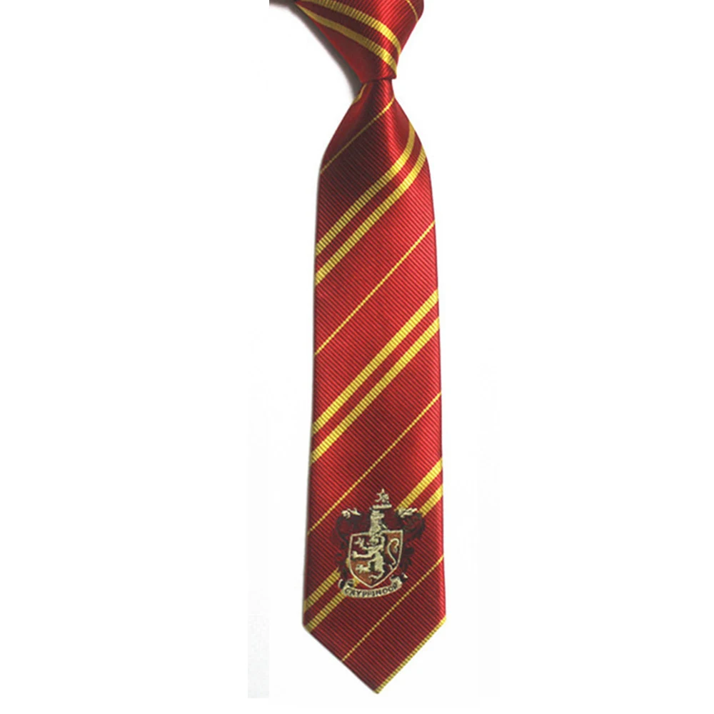 Гарри Галстуки Гриффиндор/Слизерин/Hufflepuff/Ravenclaw значок Галстуки маскарадные костюмы Аксессуары Хэллоуин Colsplay