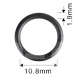Orings топливного инжектора, 10,8x1,9 мм, 500 шт, 2013, уплотнительные кольца, ремонтные комплекты