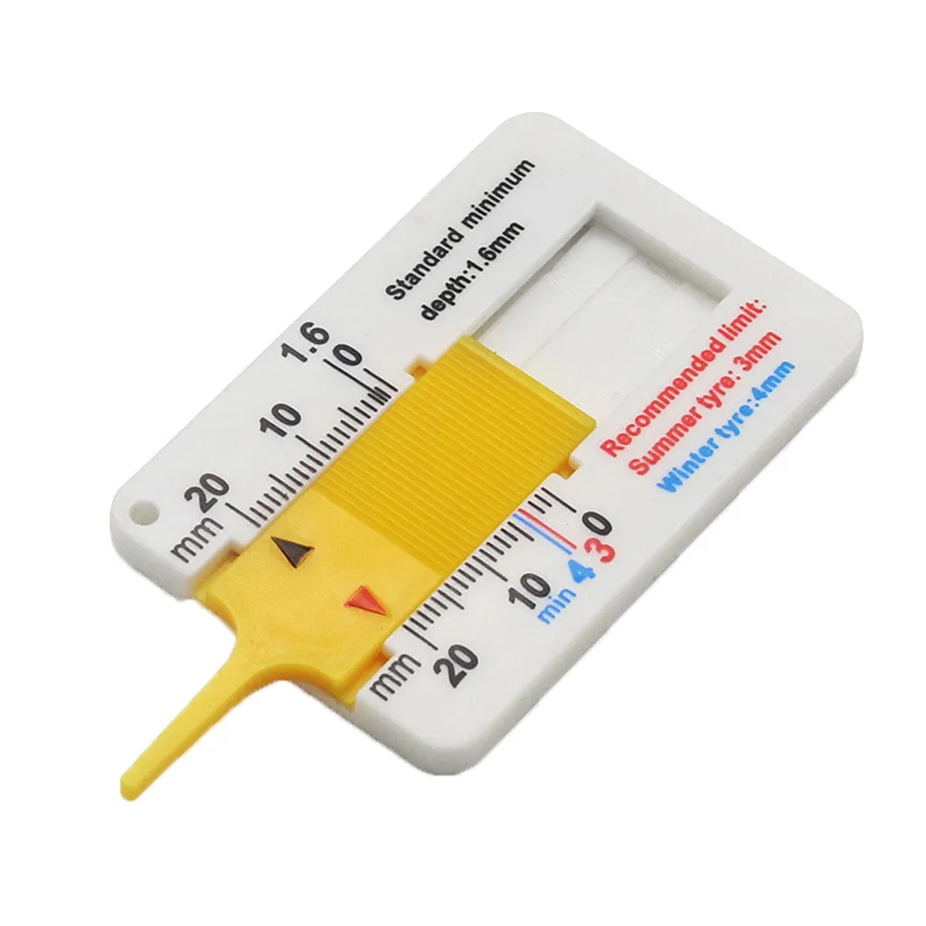 Штангенциркуль протектора для шин 0-20 мм, протектор для автомобиля, мотоцикла, каравана, прицепа, инструмент для ремонта колес, линейка протектора для автомобиля# Y5