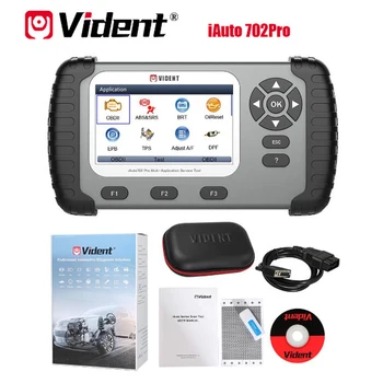 

VIDENT iAuto 702Pro Service Tool iAuto 702 Pro with ABS/SRS/EPB/DPF Up to 25 Maintenance Special Function Update Online