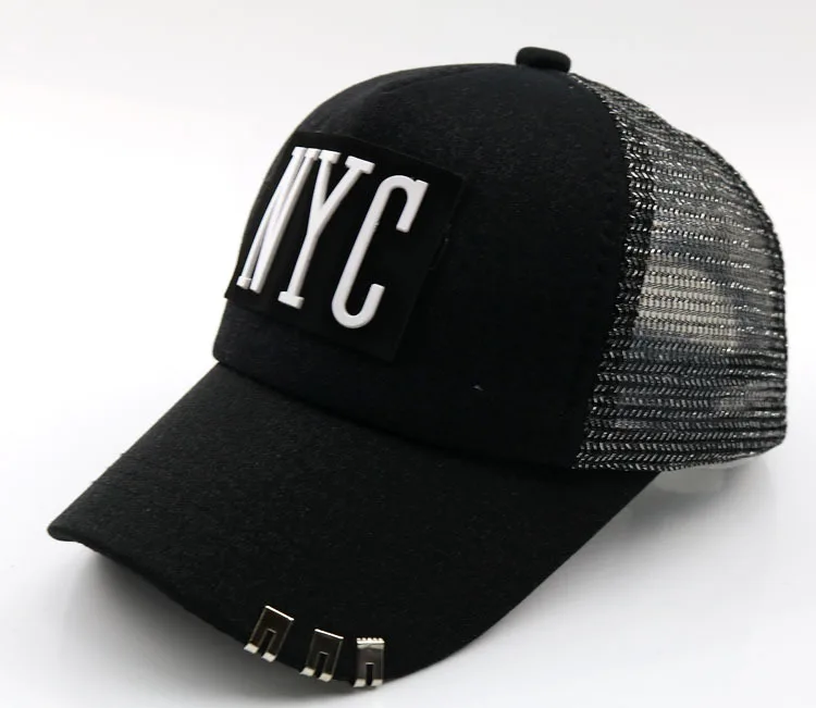 NYC Casquette Homme бейсбольная кепка для мальчиков Детская кепка бейсболка с сеткой шапка для девочек и мальчиков черная Базовая Кепка шапки 50-54 см F870 - Цвет: photo color