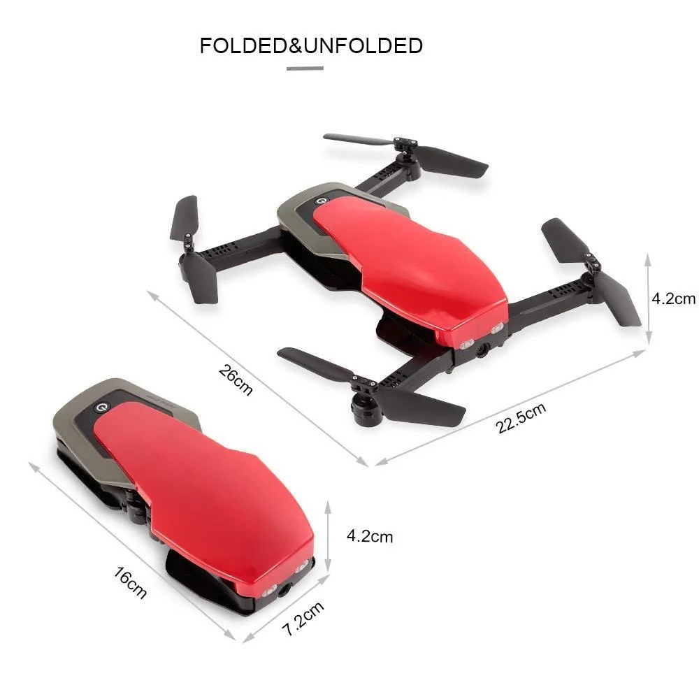 Q636-B G-sensor оптический поток позиционирования высота удержания RC Квадрокоптер WiFi fpv RC Квадрокоптер с 720P камерой селфи камера VS X12 E5