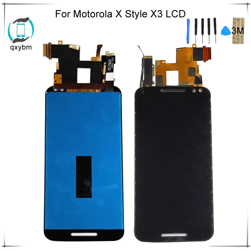 5 7 дюймов для Motorola Moto X style X3 XT1575 XT1572 XT1570 ЖК-дисплей Сенсорная установка