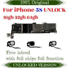 ICloud-placa base con Chips completos para IPHONE 5S, 16GB, 32GB, 64GB, Sistema IOS, 4G, Lte, Gsm, Wcdma