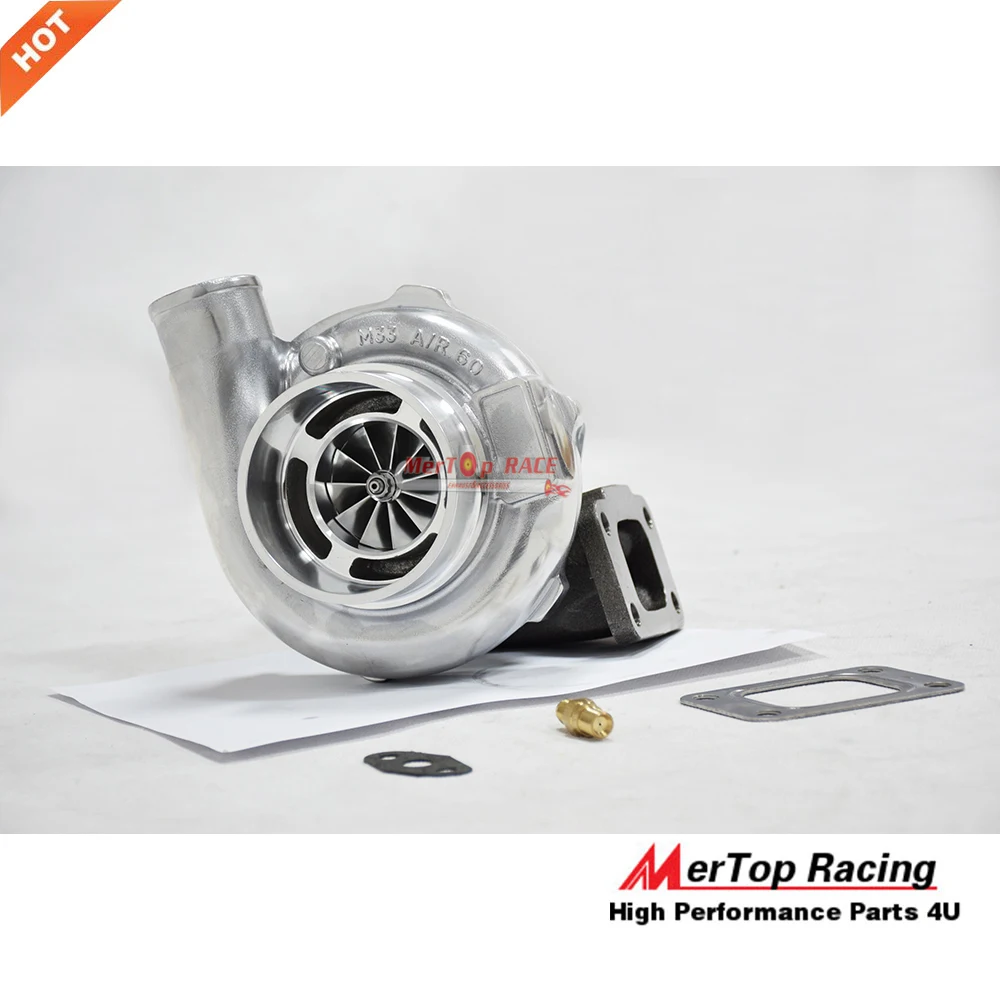MERTOP RACING GTX3076R T3 .82 V band Универсальный керамический двойной шарикоподшипник турбо