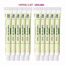 

10Pcs ZUDAIFU Psoriasis Cream Hemorrhoids Treatment Ointment 100% Natural Chinese Medicine for Body Massage Health Care