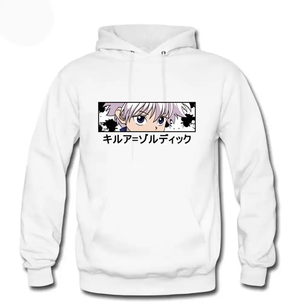 Felpe con cappuccio divertenti uomo donna felpe uomo nero Hypland X Hunter  X Hunter Killua Eye HXH Streetwear tute Pullover felpa con  cappuccio|Hoodies \u0026 Sweatshirts| - AliExpress