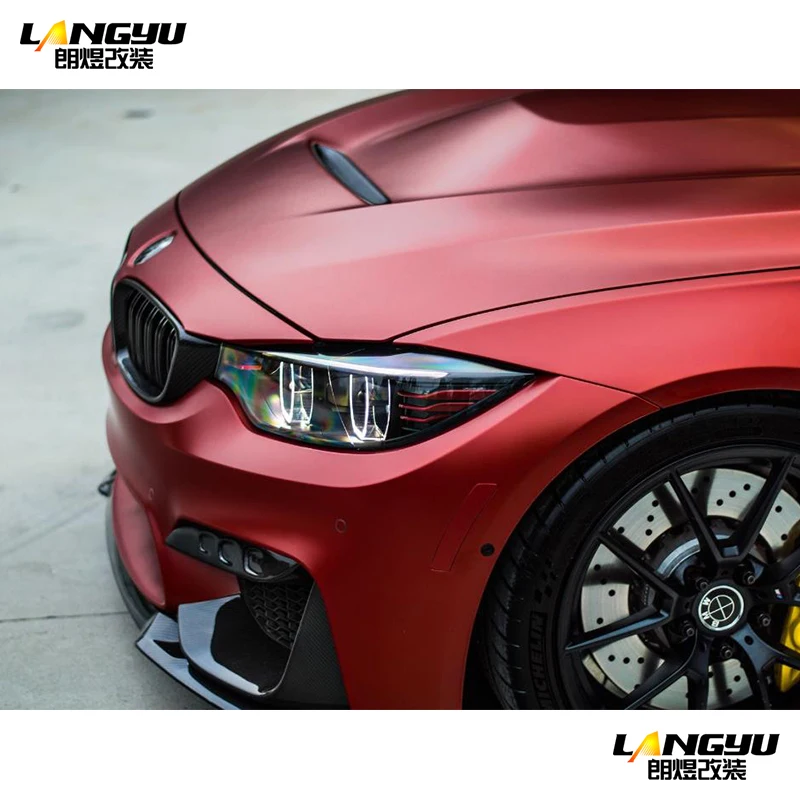 Для BMW M3 M4 F80 F82 F83 Coupe Sedan GTS стиль светильник вес реальные карбоновые капот США Продавец