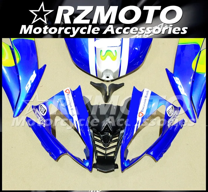 ABS мотоцикл обтекатель комплект для YAMAHA YZF R6 2008- год кузов литьевая форма Магазин № 1801