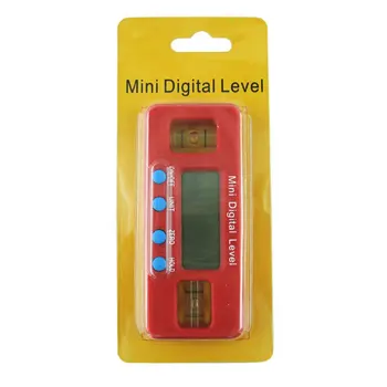 

360 Degree Mini Digital Protractor Angle Finder Electronic Level Inclinometer With Magnetic Bottom Angle Measuring Tool