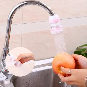 

Household Faucet Water Saving Filter Sprayer For Bathroom Kitchen Tap Filter Adapter Rotatable Water Saving Device