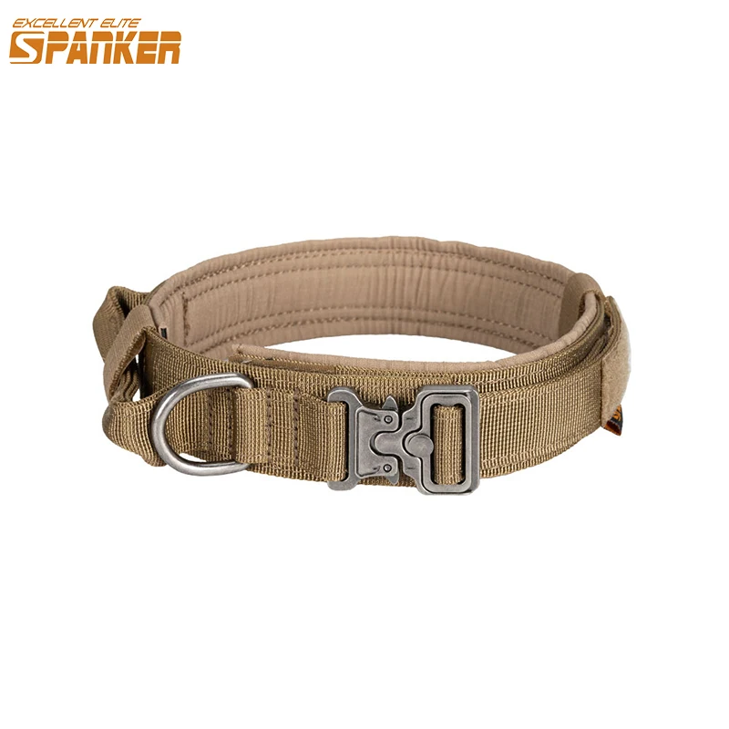 Отличный ELITE SPANKER Тактический ошейник для собак Нейлоновый Регулируемый K9