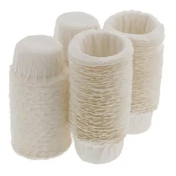 

100pcs Home Kitchen Disposable Paper Filters Cups Replacement Coffee Filters
