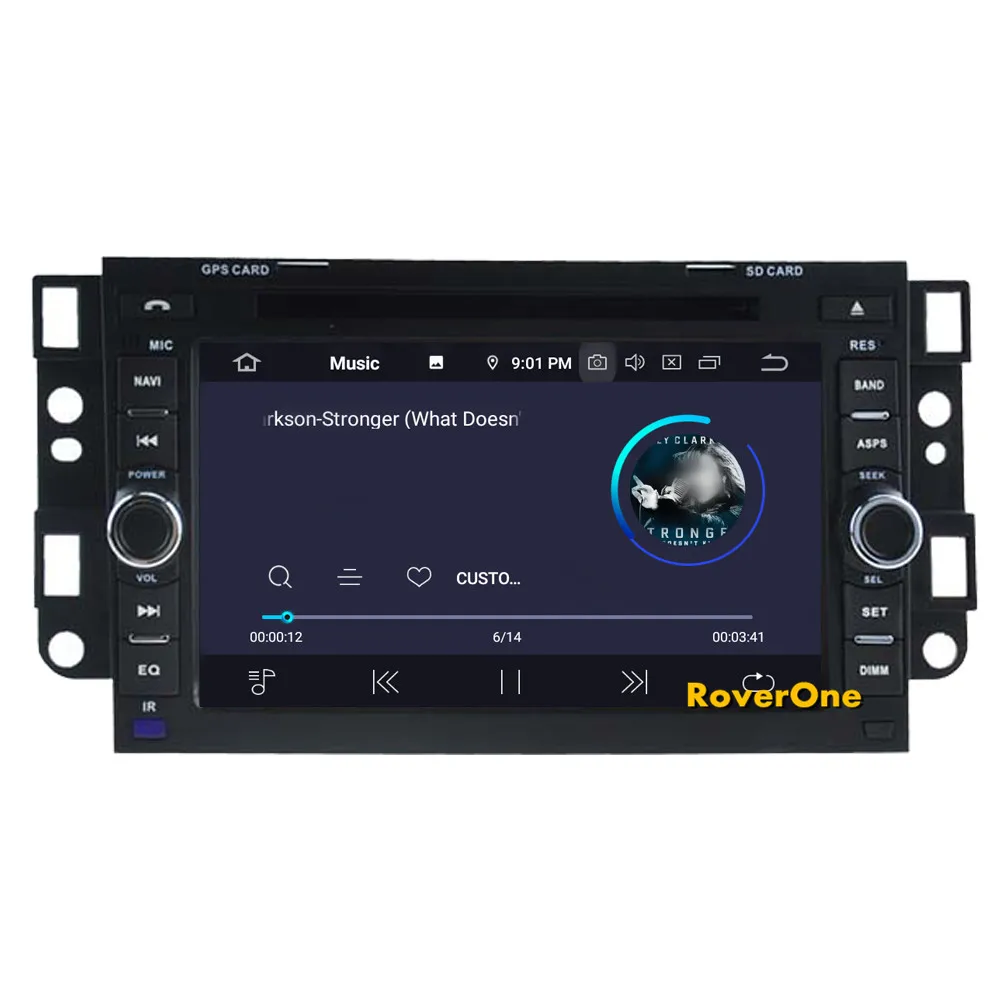 Discount RoverOne Car Multimedia System For Chevrolet Epica Aveo Lova Captiva Spark Optra Tosca Kalos Matiz Spark Android 9.0 DVD Radio 10
