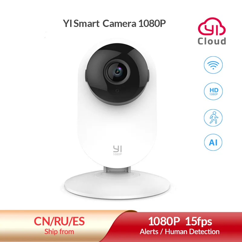 YI 1080P Home Camera IP Smart 2-Way Audio Wifi Cam with Montion Detection  Surveillance Security Protection Video Recording - AliExpress