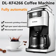 Кофемашина домашняя Автоматическая американская капельного типа итальянская Мясорубка в зернах все-в-одном эспрессо-кофемашина