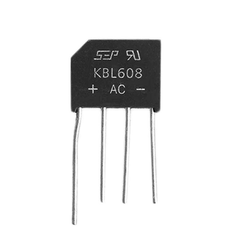 5 шт. KBL608 DIP KBL608 6A 800 в диодный мост Rectifi