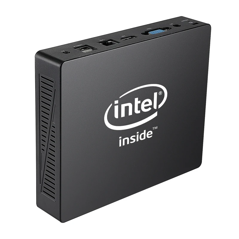 J3455 Windows10 Мини ПК 4G+ 64G Поддержка HDMI VGA двойной выход четырехъядерный Мини компьютер