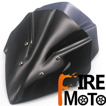 

NEW Motorcycle Sport Touring Windshield Viser Visor WindScreen Wind Deflector Fits For YAMAHA MT-15 '18 '19 MT15 MT 15 2018 2019