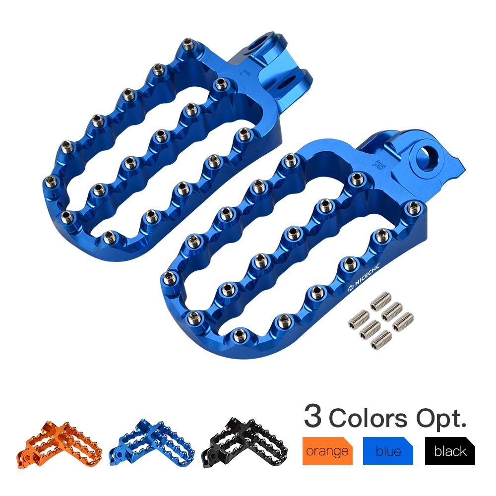 For Husqvarna 701 Enduro Supermoto 2016-2022 2017 2018 2019 2020 2021 Wide Foot Pegs FootRest Footpegs Rests Pedals | Автомобили и