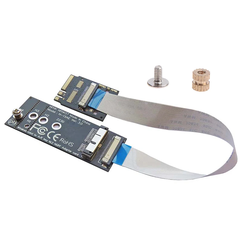 

M.2 Wifi Adapter Key A+E to Wifi Card BCM94360CD BCM94331CD BCM94360CS2