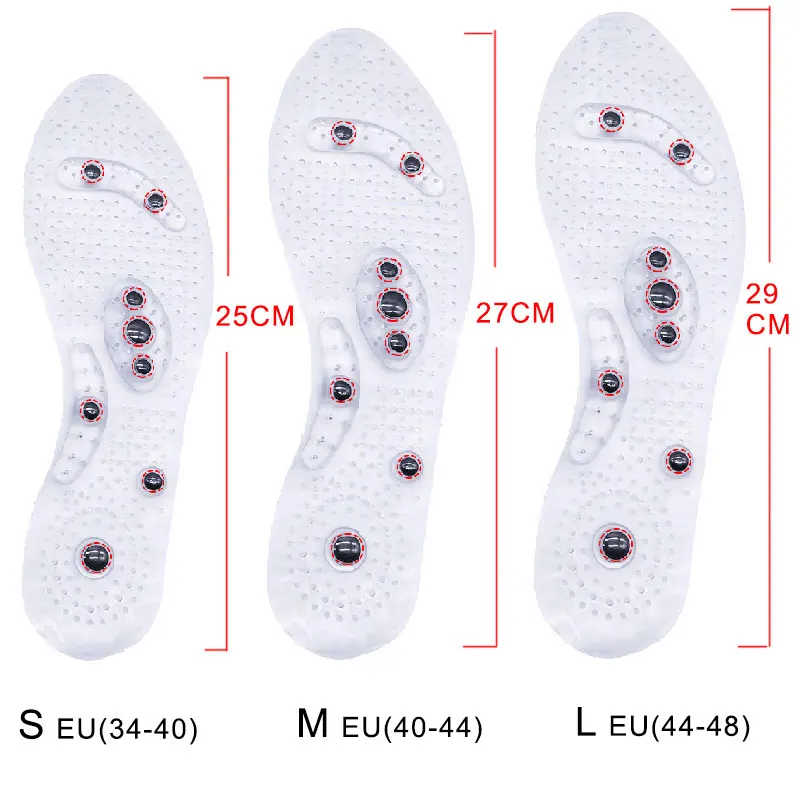 Массажные стельки унисекс для магнитной терапии терапевтические обуви