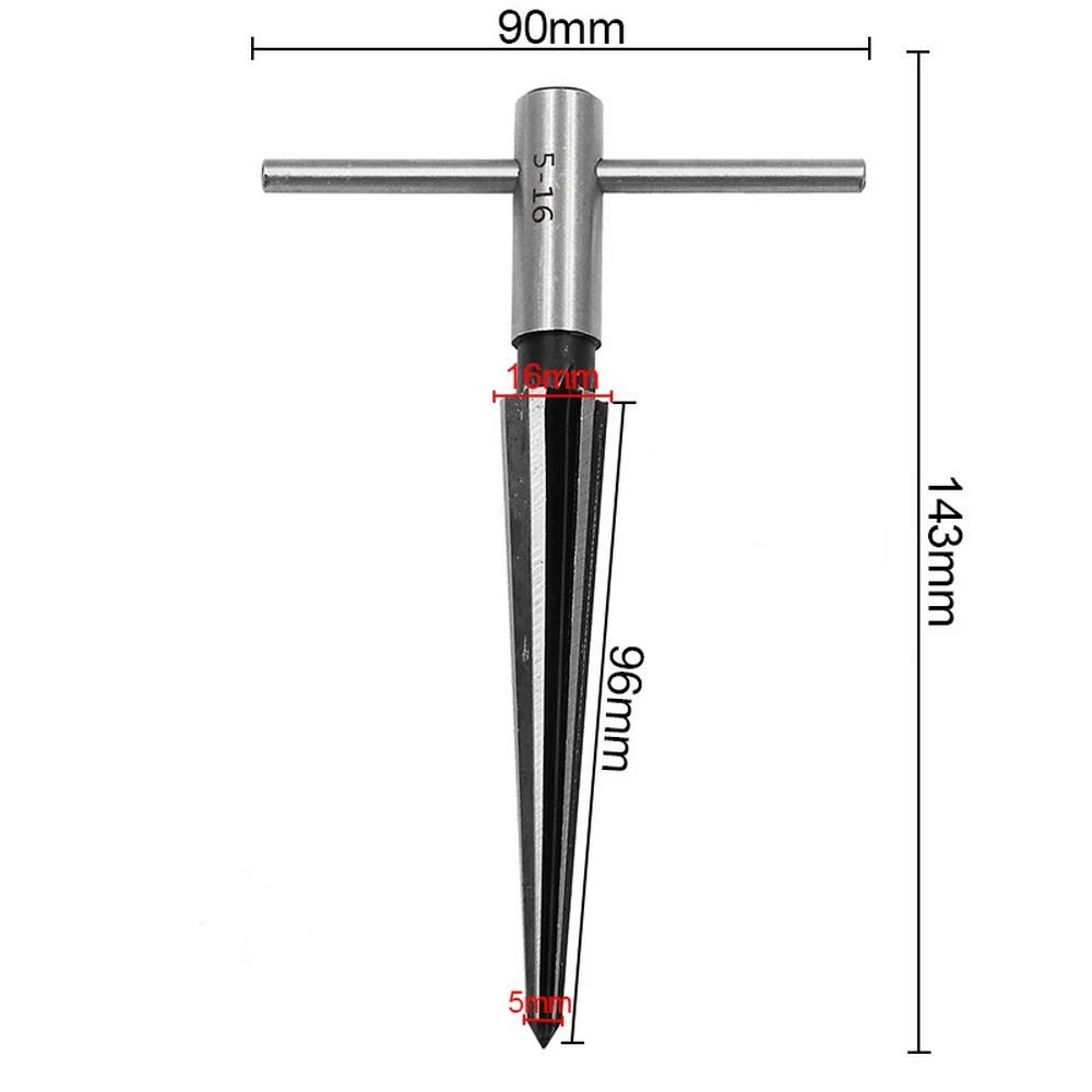 Конический расширитель 3-13 мм и 5-16 мм ручной металлический расширитель для снятия заусенцев, увеличьте отверстие, ручной расширитель для дерева, металла, пластика, сверлильных инструментов