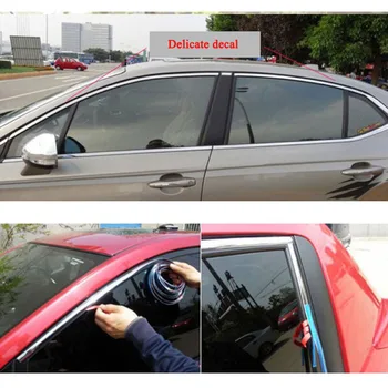 

Auto Moulding Strip Trim Exterior Bumper Protector Decorate Chrome-plated ABS Replacement