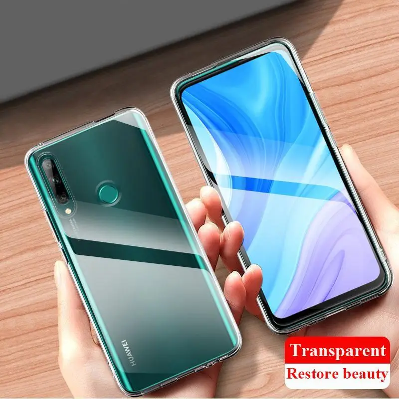 Чехол-накладка для Huawei Y6P Y5P 2020 P40 Lite P30 Pro Honor 9S 9A 4T 30 30S 20 силиконовый ультратонкий
