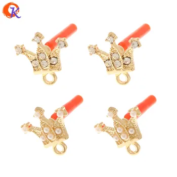 

Cordial Design 50Pcs 13*13MM Rhinestone Earrings Stud/Jewelry Accessories/Imitation Pearl/Hand Made/Earring Findings/DIY Making