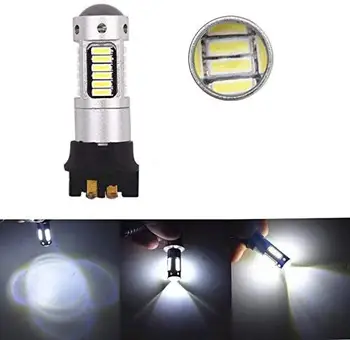 

Powerful 6000K White PWY24W PW24W LED Bulbs For Audi A3 A4 A5 MK7 Golf CC Ford Fusion Front Turn Signal Lights For BMW F30 3 DRL